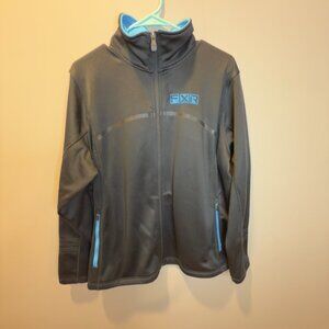 Womens FXR Softshell Jacket (Black and Blue)